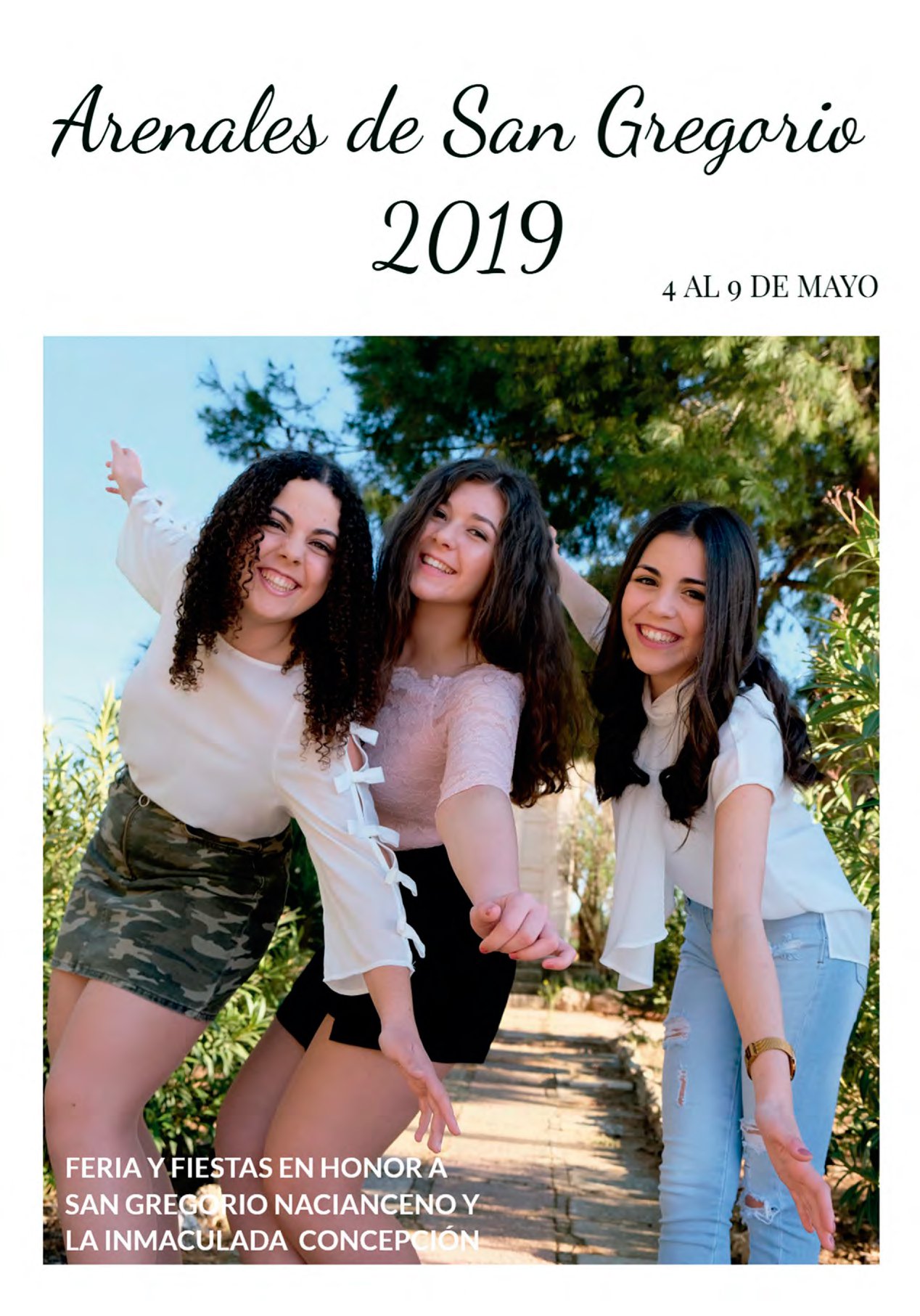 Feria y Fiestas en honor de San Gregorio Nacianceno y la Inmaculada Concepción 2019 Arenales de San Gregorio